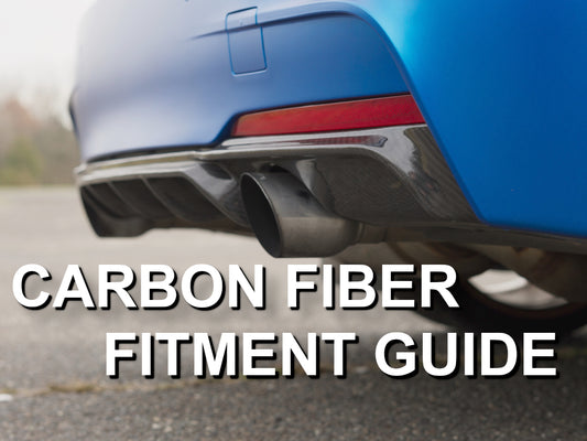 Carbon Fiber Diffuser Fitment Guide