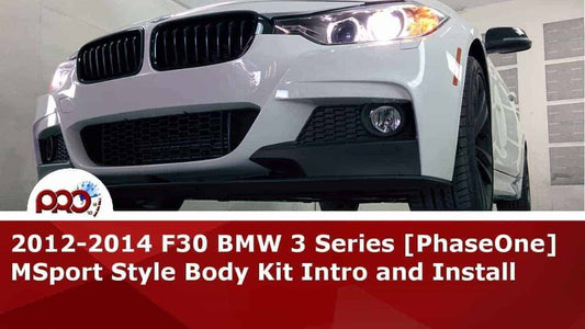 BMW F30 M Sport Style Installation Video! - Kies Motorsports