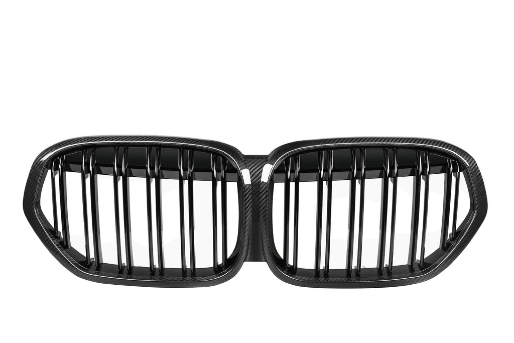 Kies-Motorsports NWCarbon Haus X1 F48/F49 LCI Double Slat Dry Carbon Fiber Grill