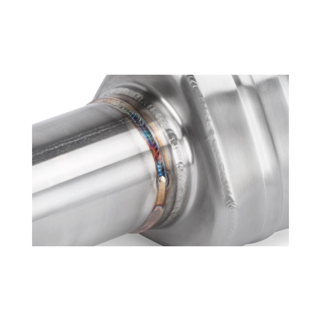 APR Catback Exhaust System Front Muffler - GTI (MK6) — CBK0044