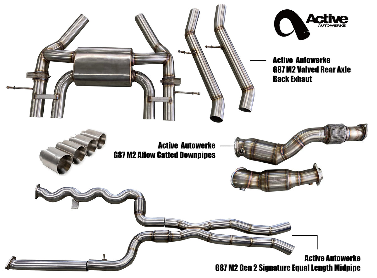 G87 M2 Exhaust Bundle AFlow Equal Length Main image
