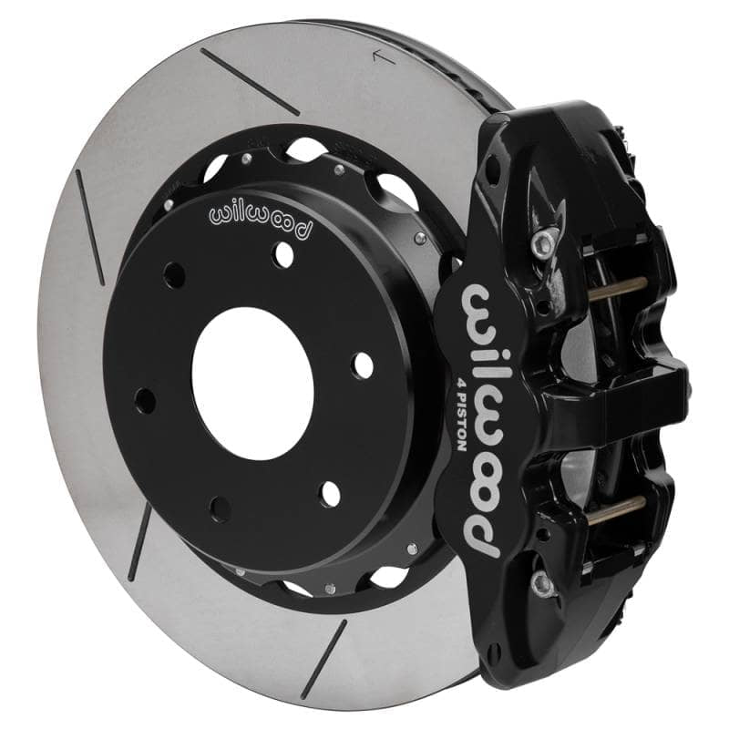 Kies-Motorsports Wilwood Wilwood kit rear DISC/DRUM AERO4 big ford new style 2.50 offset 14.00 rotor GT 6 lug