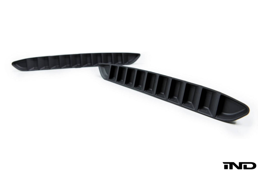 Kies-Motorsports IND Distribution Acexxon F87 M2 Rear Reflector Insert Set - Horizontal Slat Matte Black