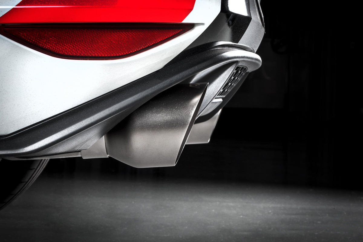 APR Catback Exhaust System (w/ Front Muffler) - GTI (MK7.5) — CBK0007