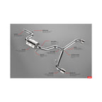 APR Catback Exhaust System - GTI (MK6) — CBK0016