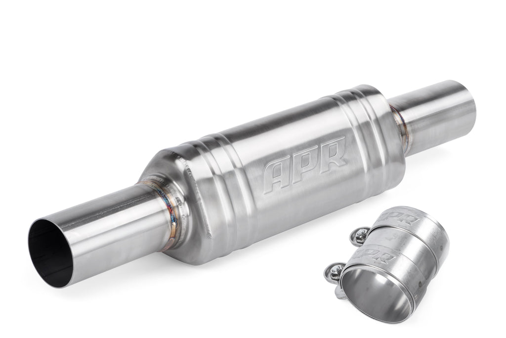 APR Catback Exhaust System Front Muffler - GTI (MK6) — CBK0044