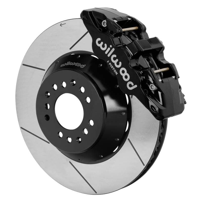 Kies-Motorsports Wilwood Wilwood kit front AERO6 wwe 2IN. drop alum pro spindle 15.00 rotor GT