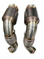 Active Autowerke S63 AFlow F10 Catted Downpipes | V8 BMW M5 M6