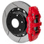 Kies-Motorsports Wilwood Wilwood kit rear DISC/DRUM AERO4 big ford new style 2.50 offset 14.00 rotor GT 6 lug red