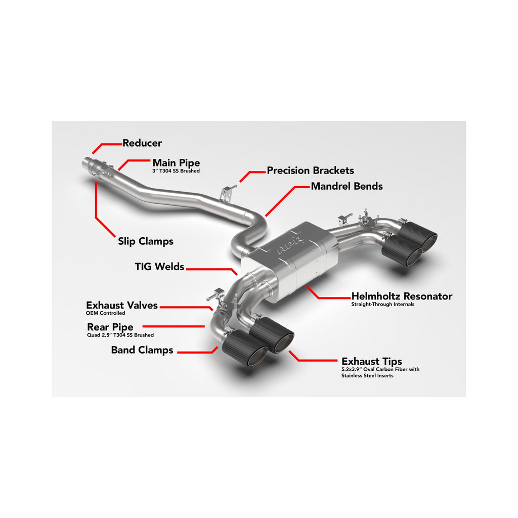 APR Catback Exhaust System — CBK0052