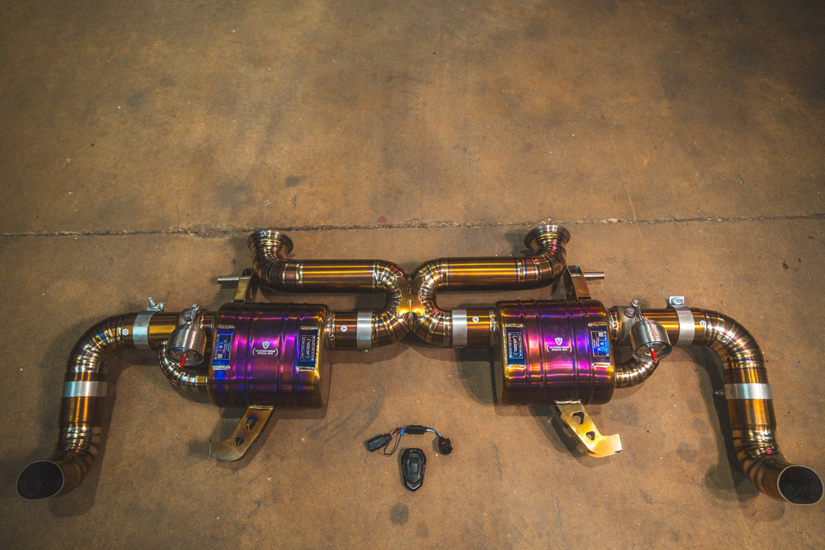 Audi R8 Valved Exhaust System