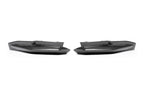 G8X Dry Carbon Fiber Rear OEM Style Replacement Bumper Splitters