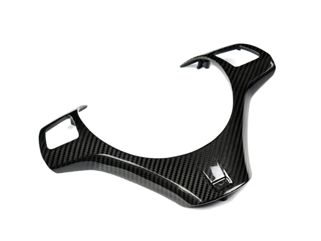 AutoTecknic Carbon Fiber Steering Wheel Trim - BMW E9X M3 | E82 1M Coupe