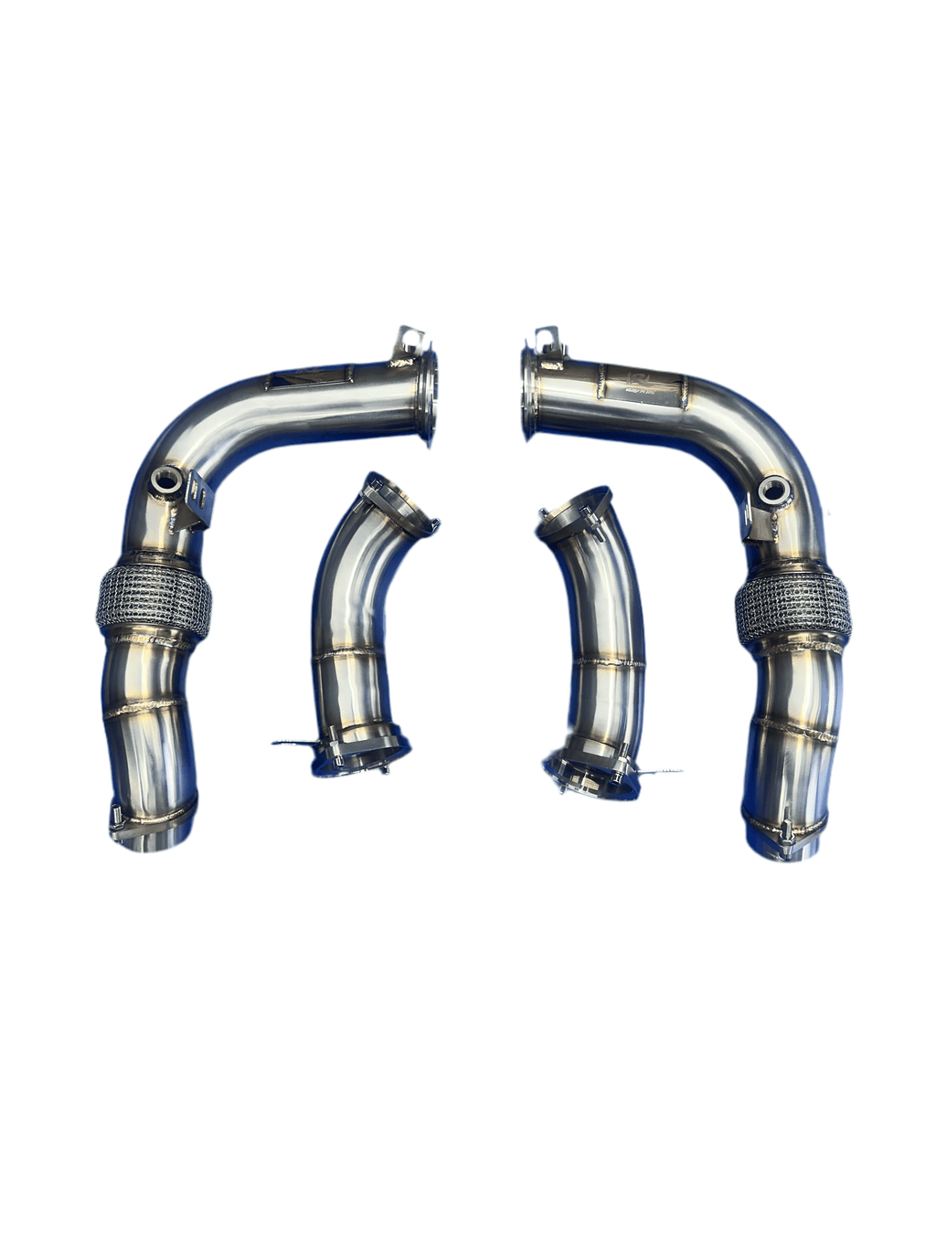 IRL F95 F96 X5M X6M MaxFlow Race Downpipes
