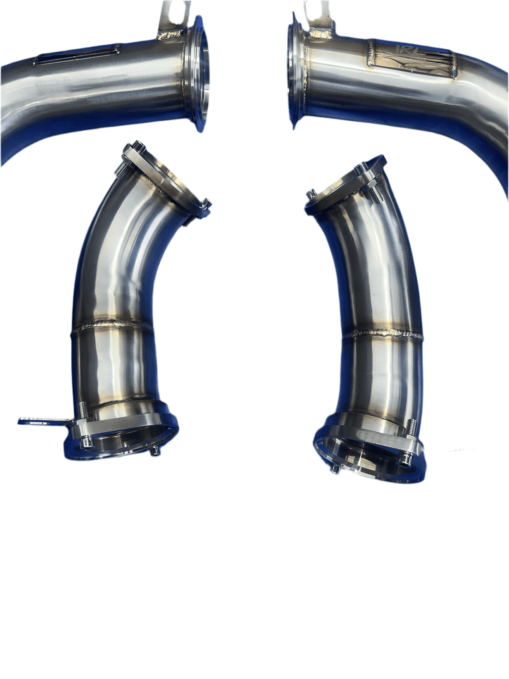 IRL F95 F96 X5M X6M MaxFlow Race Downpipes