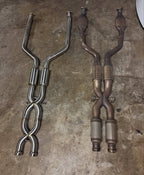 IRL E9x Double X Pipe