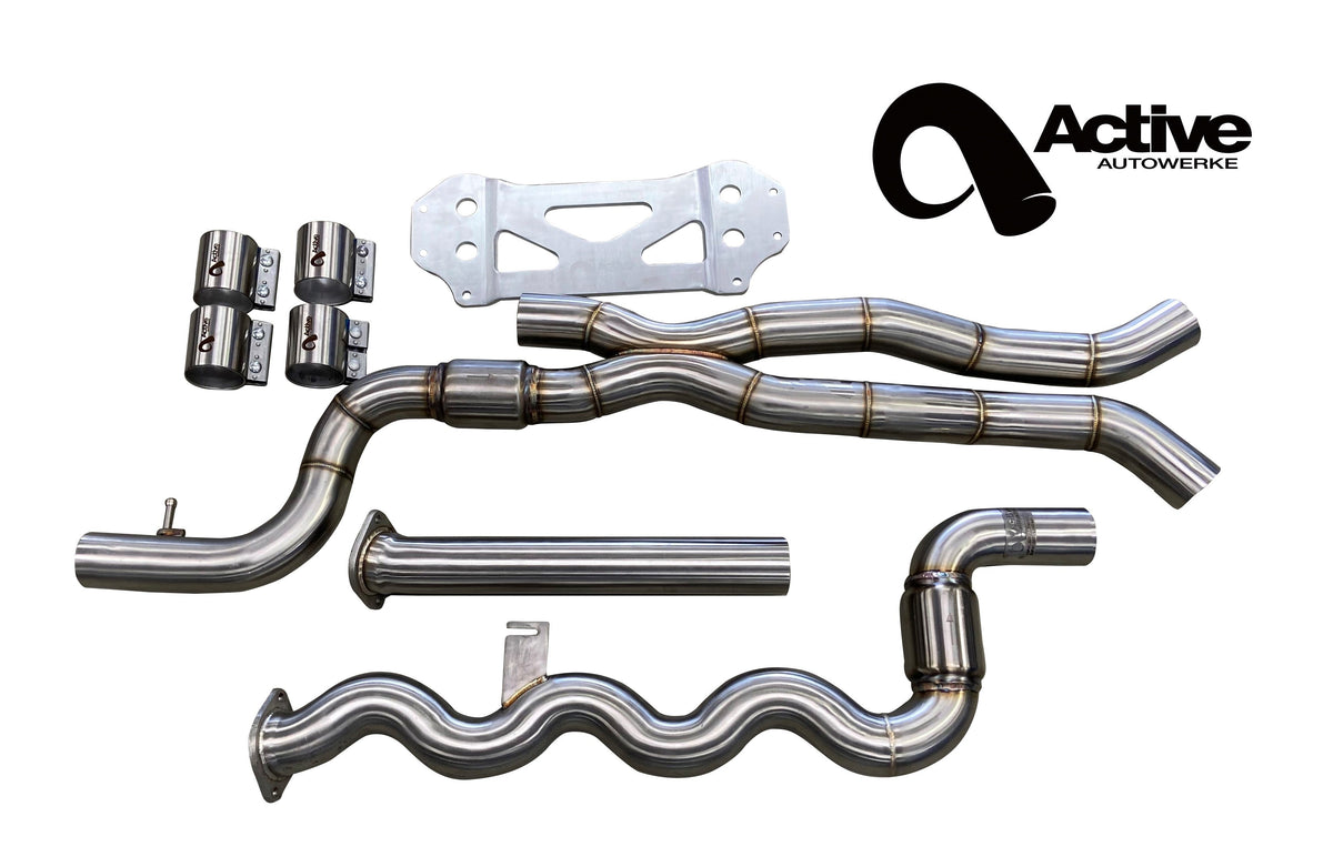 Active Autowerke G87 M2 Gen 2 Signature Equal Length mid-pipe (US Patent 11248511, UK and EU patent 3882441) Main image