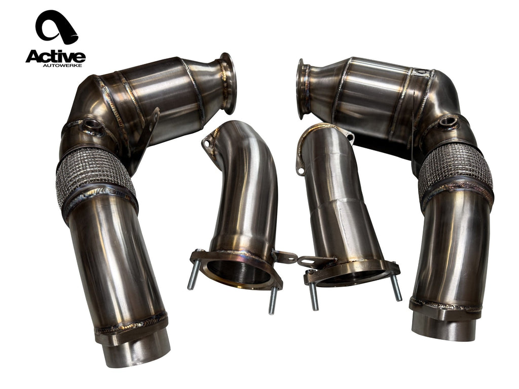 Active Autowerke G90 M5 AFlow Catted Downpipes