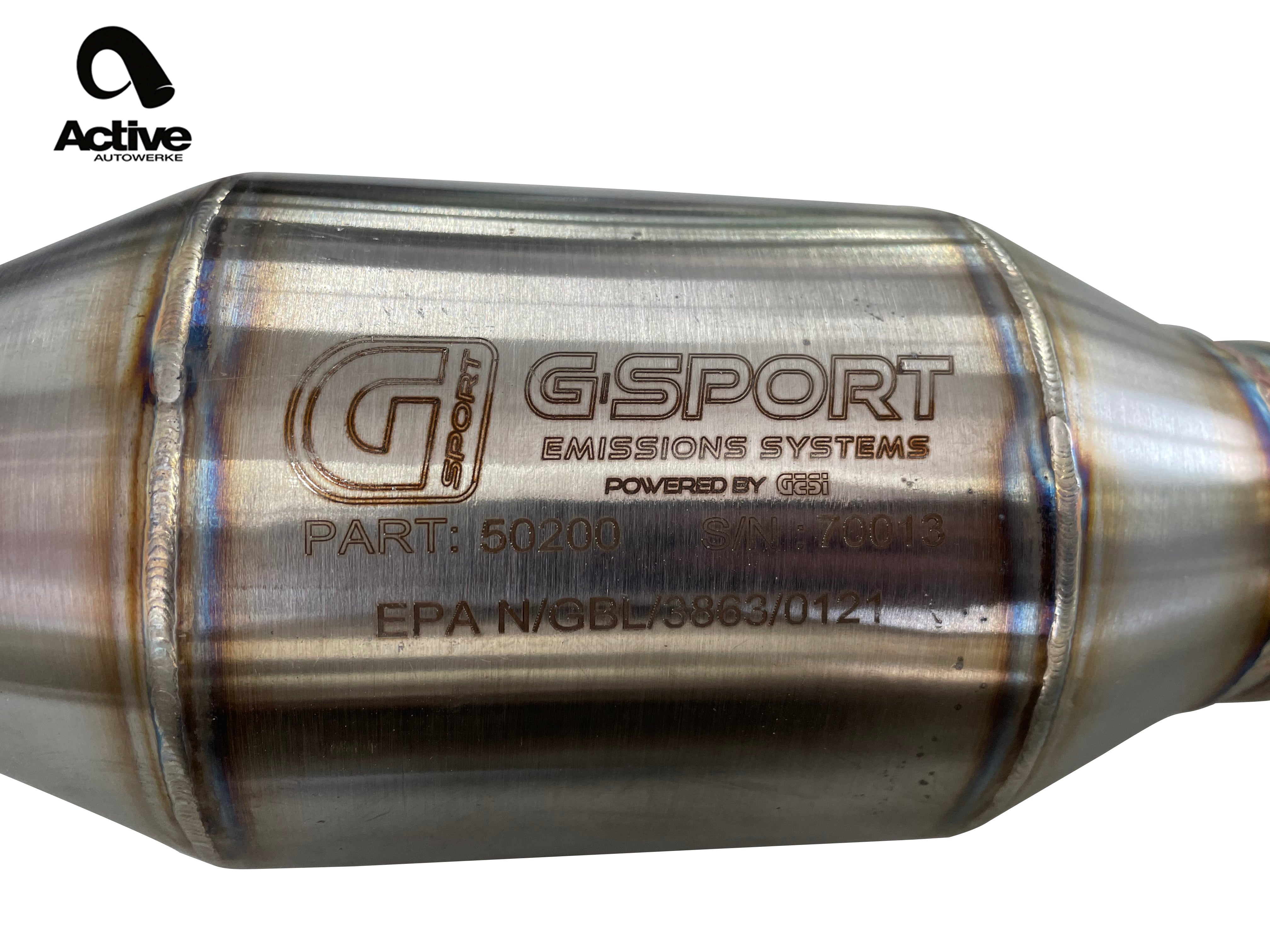 Active Autowerke E9X M3 GESI Ultra High Flow Cats Upgrade for Signature X Pipe Secondary image