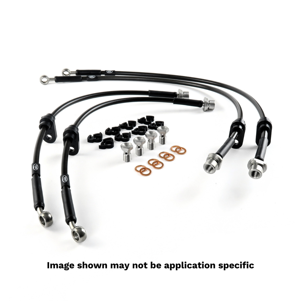 HEL Performance Brake Lines for BMW 5 Series E60 525d Sport 2004-, Stainless Steel Braided