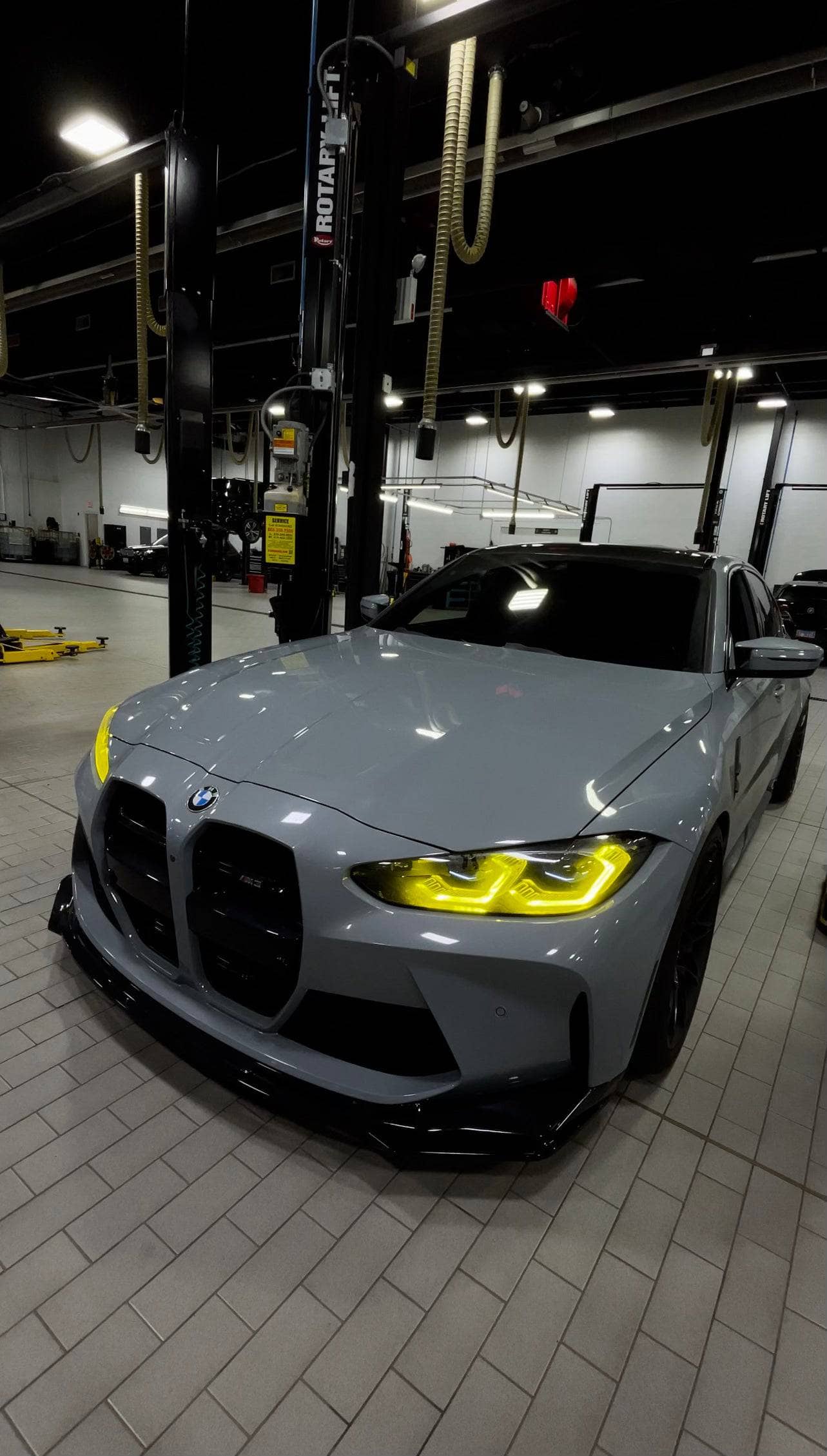 Yellow DRL CSL Style For G80 G82 with Modules Secondary image