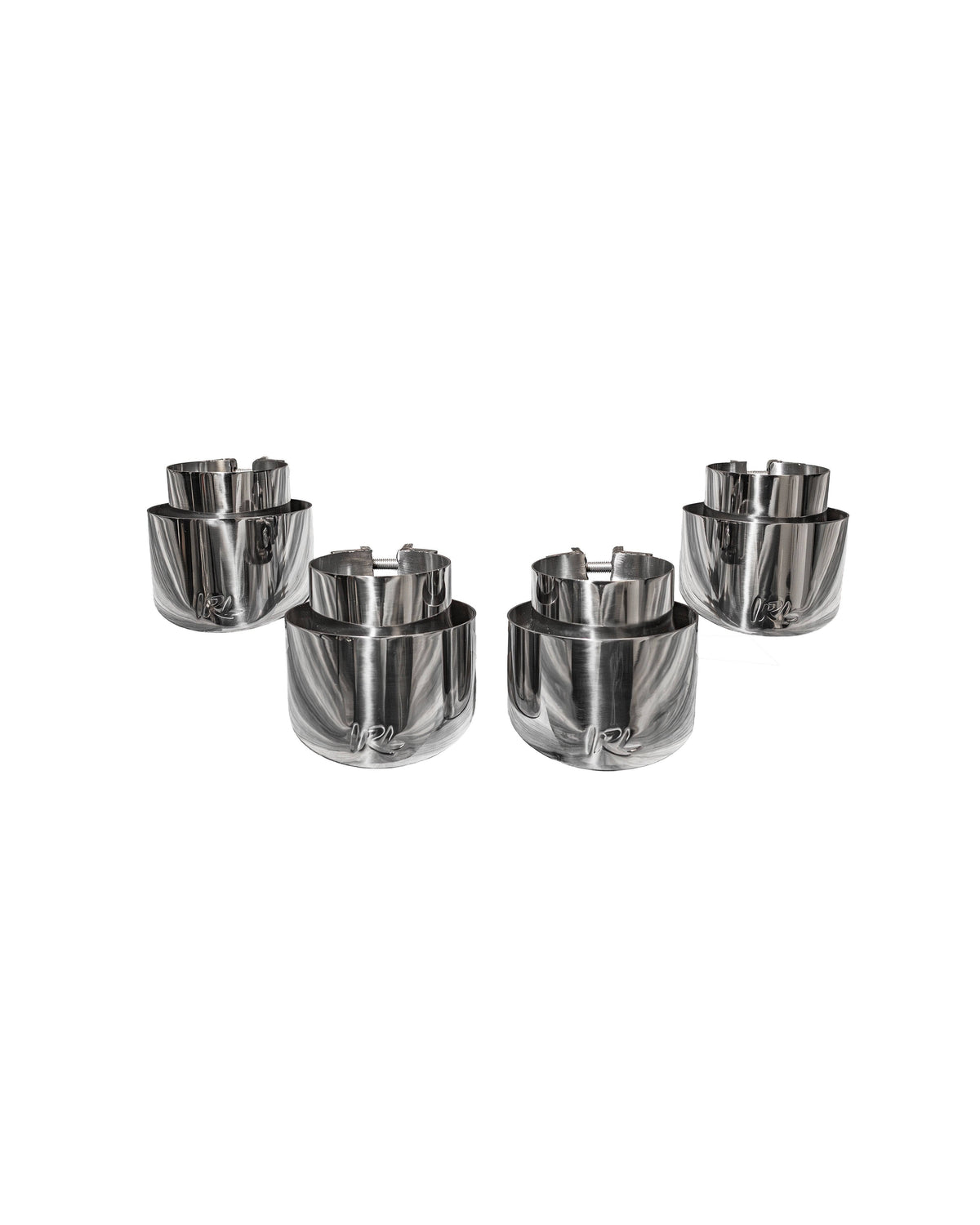 IRL G8X 4.5” M2 M3 M4 OEM Replacement Tips Slant Cut Main image