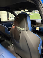 G8X Dry Carbon Fiber Head Rest Covers