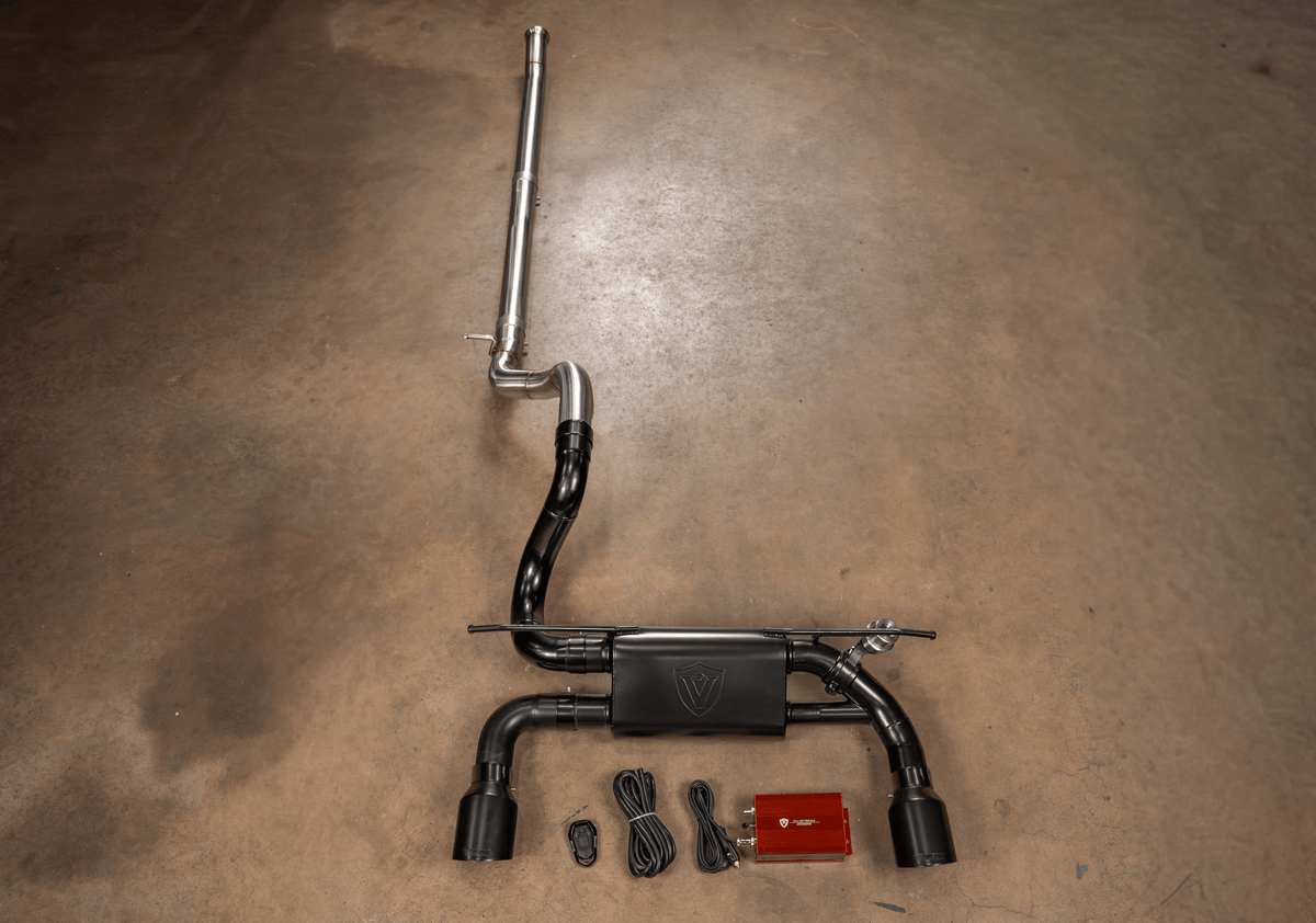 Jeep JLU/JL Wrangler Blackbear™ Valved Exhaust System