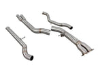 Kies-Motorsports Mastery of Art and Design MAD BMW F80 F82 F83 S55 M3 M4 Single Midpipe (Brace Included)