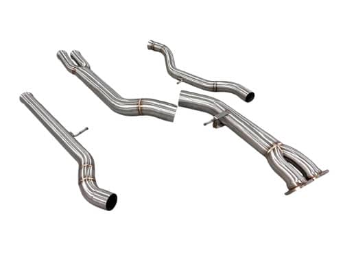 Kies-Motorsports Mastery of Art and Design MAD BMW F80 F82 F83 S55 M3 M4 Single Midpipe (Brace Included)