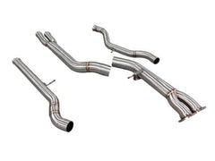 Kies-Motorsports Mastery of Art and Design MAD BMW F80 F82 F83 S55 M3 M4 Single Midpipe (Brace Included)