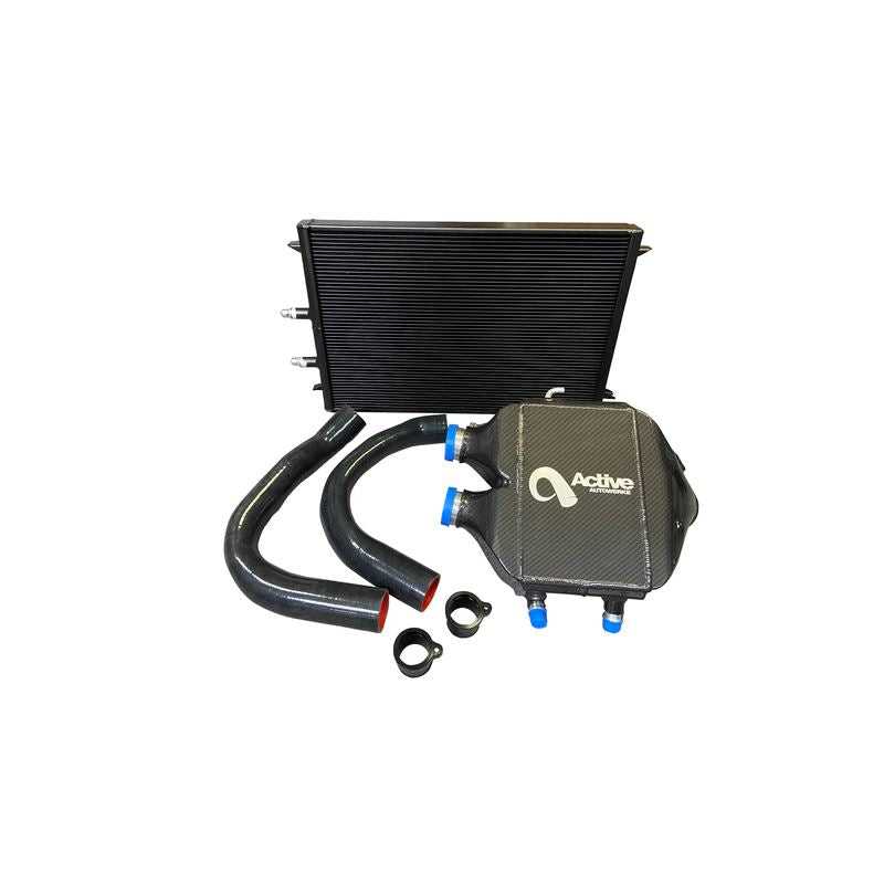 Active Autowerke BMW F8X S55 CNC Aftercooler KIT — 2014+ M3 / M4, 2019+ M2C — 15-012