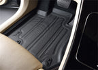 3D MAXpider 19-26 Porsche Cayenne SUV (9Y0) Kagu 1st Row Floor Mat - Black (2pc)