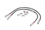 Kies-Motorsports APR APR Braided Stainless Steel Brake Lines (Set of 2) - Front