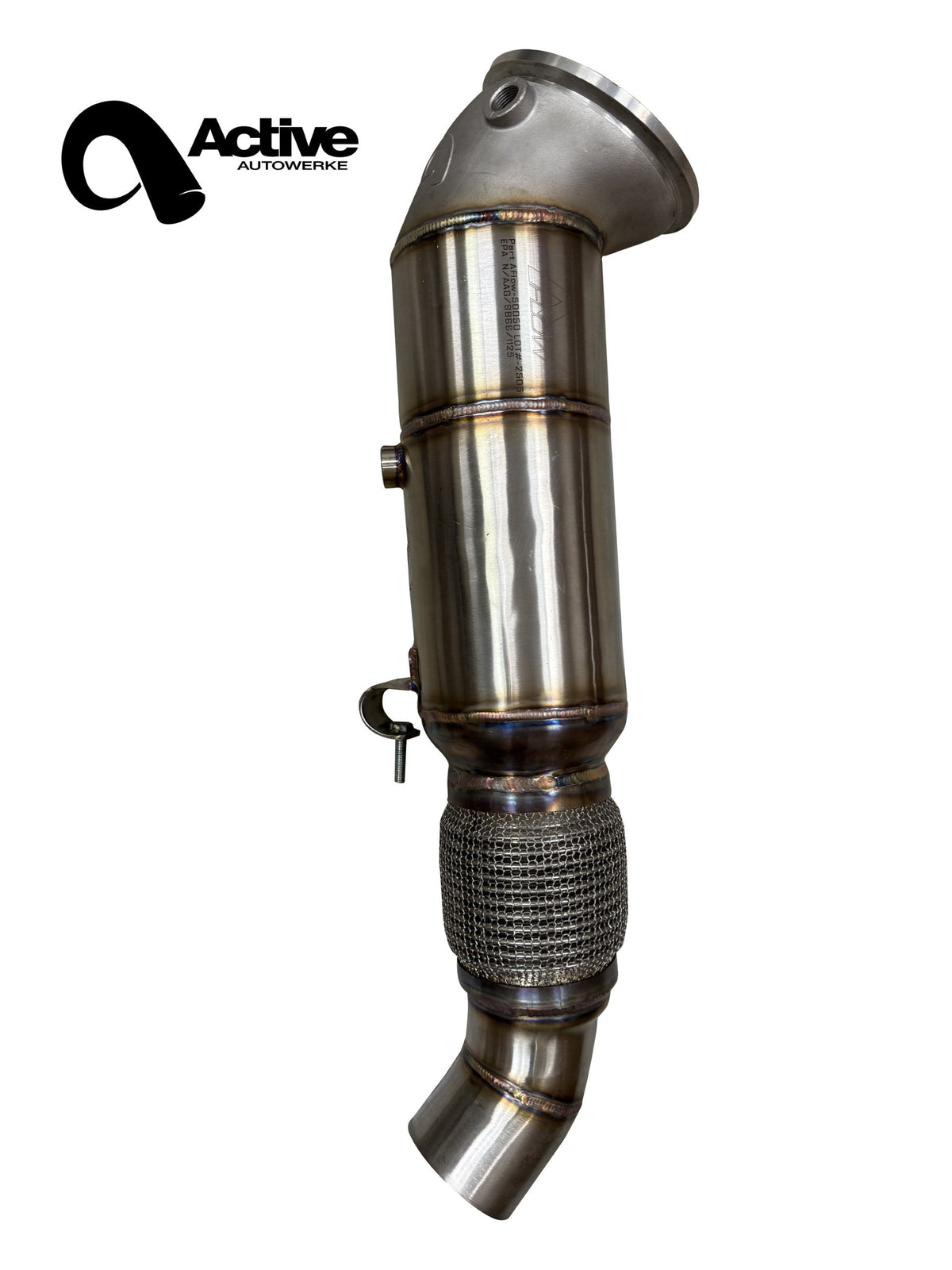 Active Autowerke BMW B58N X5-40i X3-40i X7-40i 540i 640i 740i AFlow Catted Downpipe (2025 and newer)