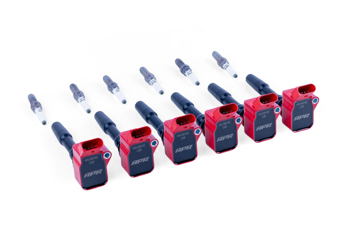 APR Ignition Coil & Spark Plug Kit (3.0T EA839 6-cylinder engines) — KT100031