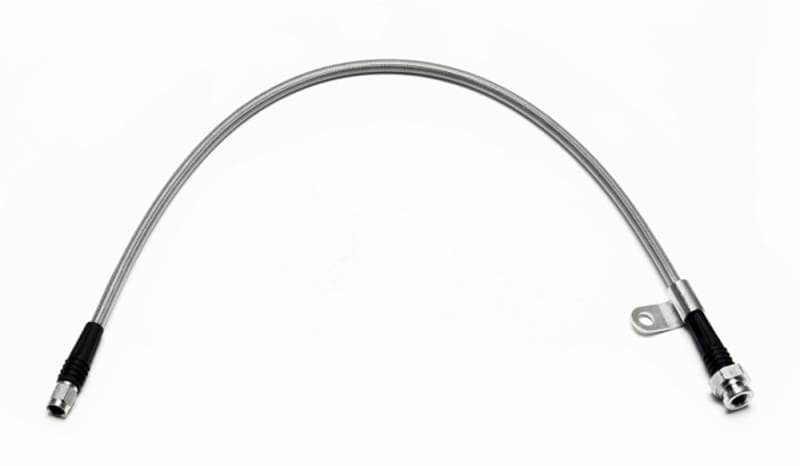 Kies-Motorsports Wilwood Wilwood flexline 24IN. OAL M10X1 to -3 W/BRACKET L/H