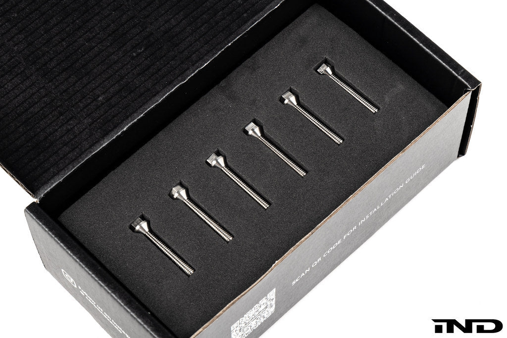 Carbonex Titanium Steering Wheel Bolt Set for JQ Werks / MadTrace Racing Steering Wheel