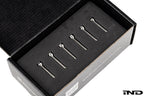 Carbonex Titanium Steering Wheel Bolt Set for JQ Werks / MadTrace Racing Steering Wheel