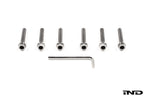 Carbonex Titanium Steering Wheel Bolt Set for JQ Werks / MadTrace Racing Steering Wheel