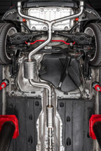 APR Catback Exhaust System (w/ Front Muffler) - GTI (MK7.5) — CBK0007