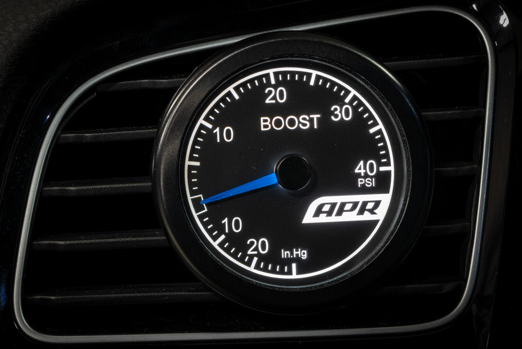 APR MK7 Mechanical Boost Gauge System (Blue) — MS100148