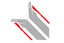 APR Sideburns - Silver APR / Red Stripe — PM100333