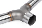 APR Catback Exhaust System (w/ Front Muffler) - GTI (MK7.5) — CBK0007