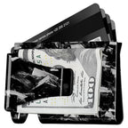 Carbon Fiber Cash & Card Slim Wallet