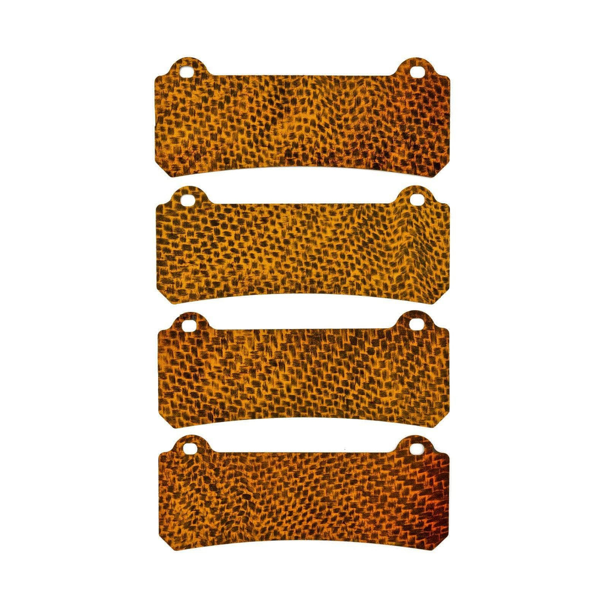 HEL Performance Carbon Fiber Brake Pad Shims for Alcon RC6/CAR70 calipers