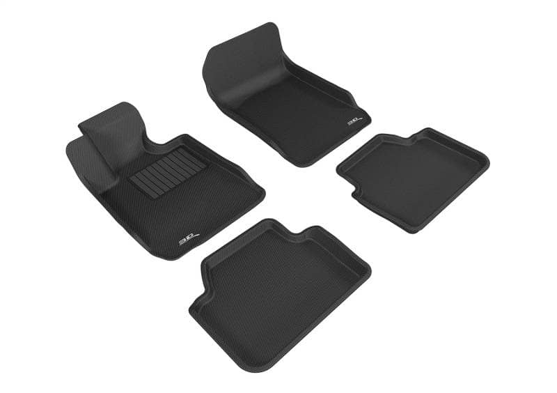 Kies-Motorsports 3D MAXpider 3D MAXpider 06-11 BMW 3 Series Sedan (E90) RWD Kagu Black Full Set Main image