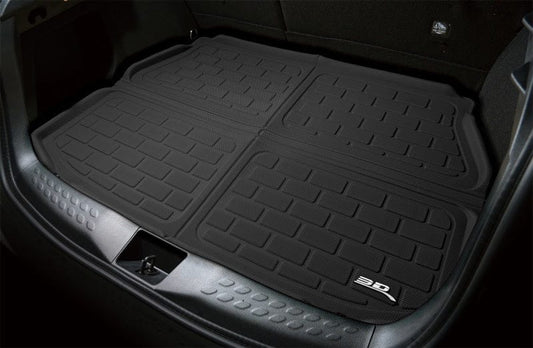 Kies-Motorsports 3D MAXpider 3D MAXpider 11-17 BMW X3 with Cargo Net Kagu Stowable Cargo Liner - Black