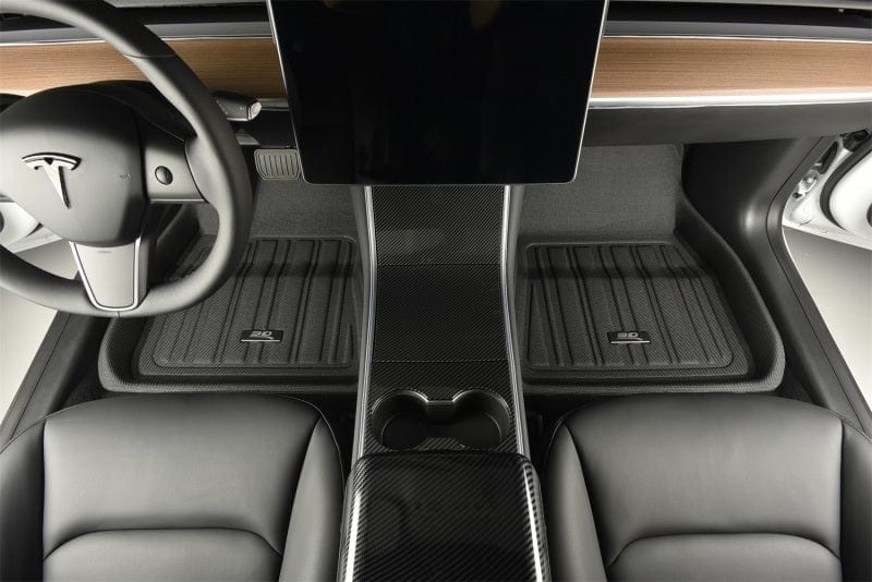 Kies-Motorsports 3D MAXpider 3D Maxpider 12-19 BMW 1 Series Kagu Floor Mat- Black R1