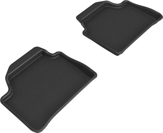 Kies-Motorsports 3D MAXpider 3D Maxpider 12-19 BMW 1 Series Kagu  Rear Floor Mat- Black